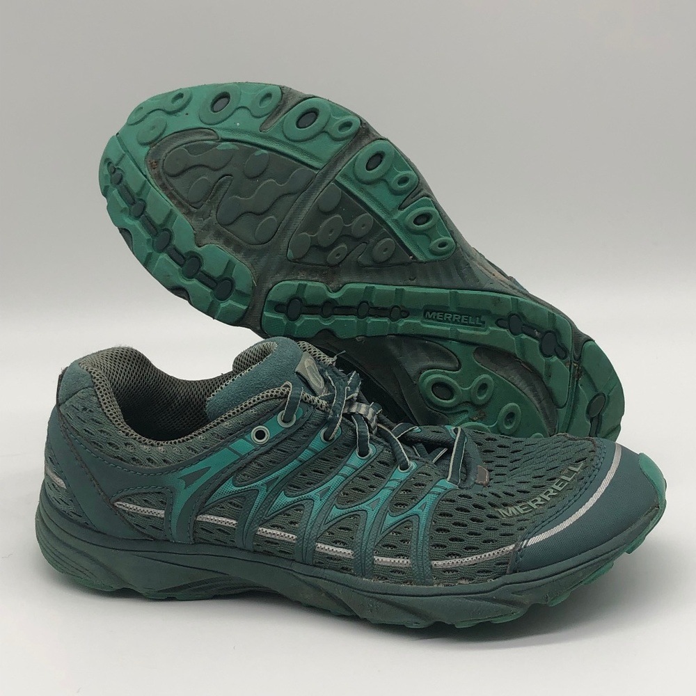 Merrell Mix Master Road Glide Women's Size 7 Aqua Outdoor Lace Up Hiking Shoes